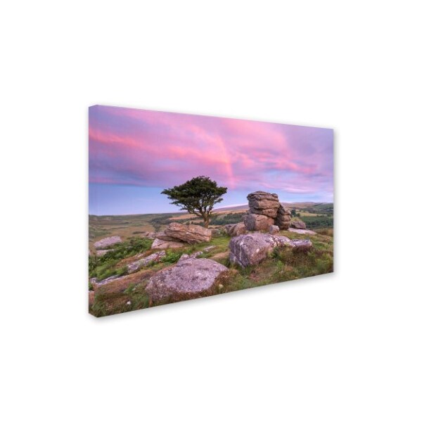 Adam Burton 'Rainbow Sunrise' Canvas Art,12x19